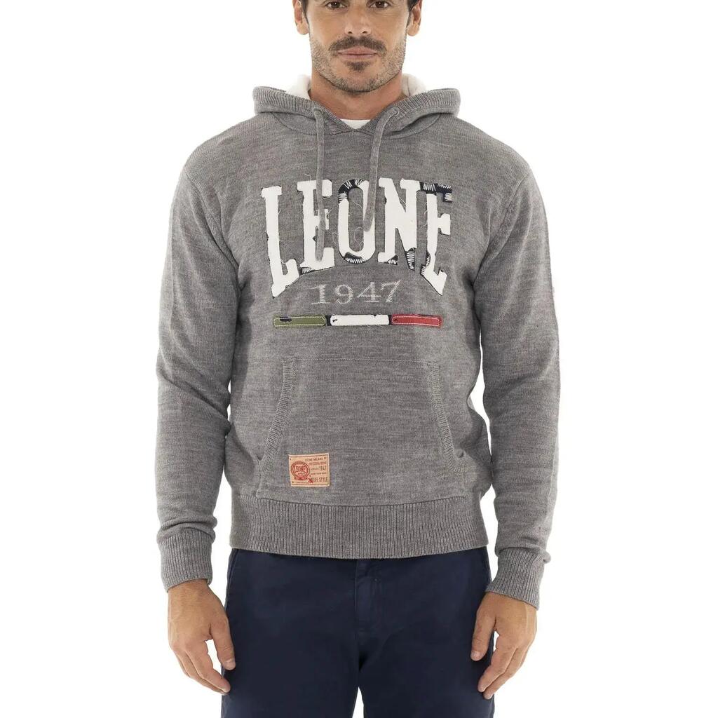 Man knitted hoody Soft Basic