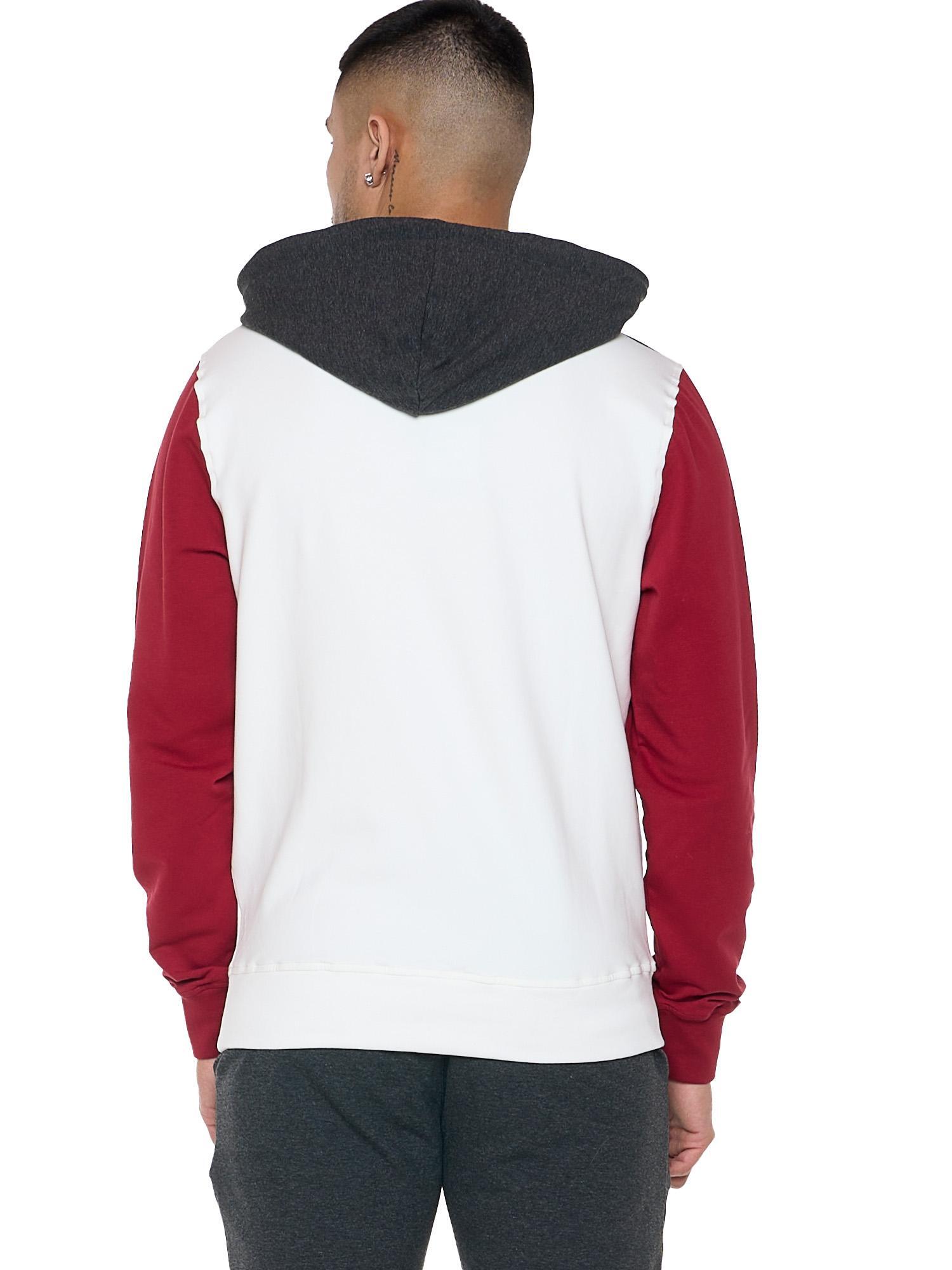 Sweat-shirt hiver homme à capuche "Varsity" 4/6