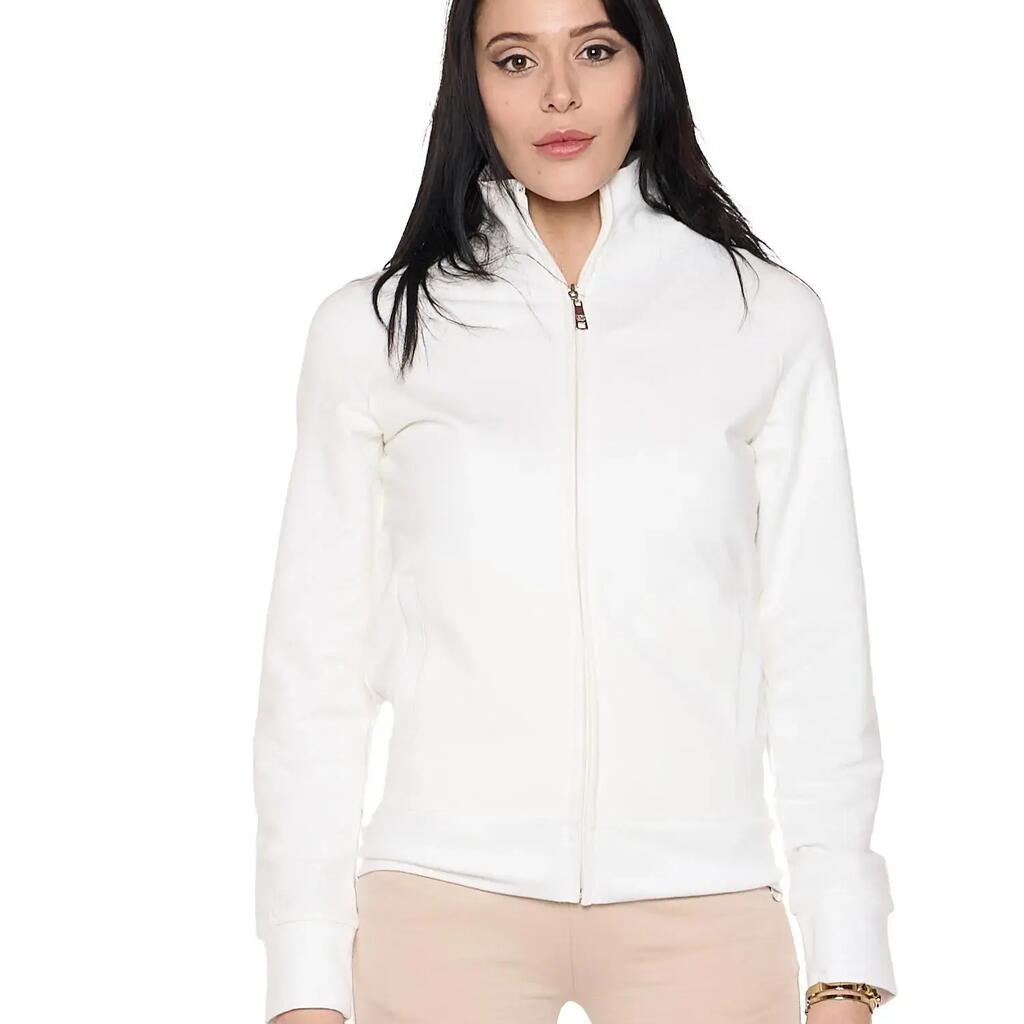 Women's "Never Without" full-zip collared winter sweatshirts