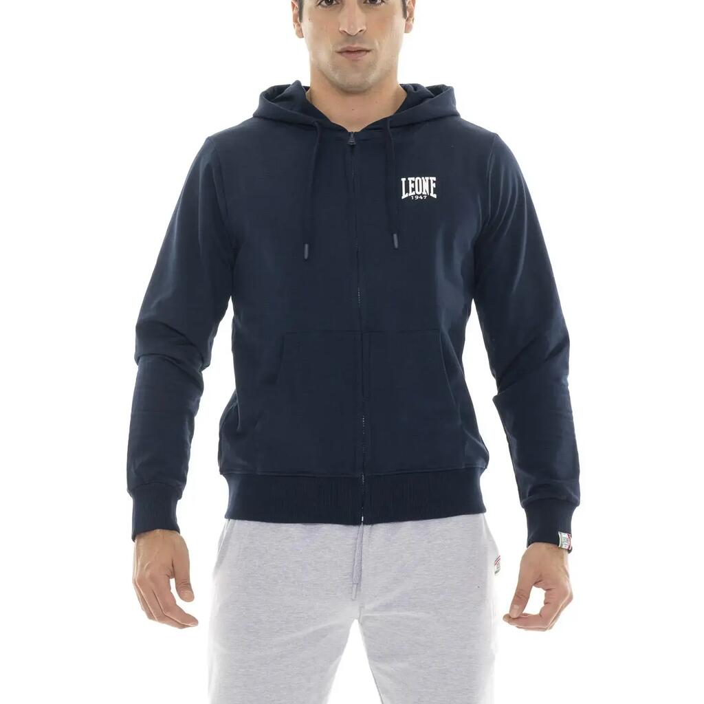 Man hoody full zip Small Logo