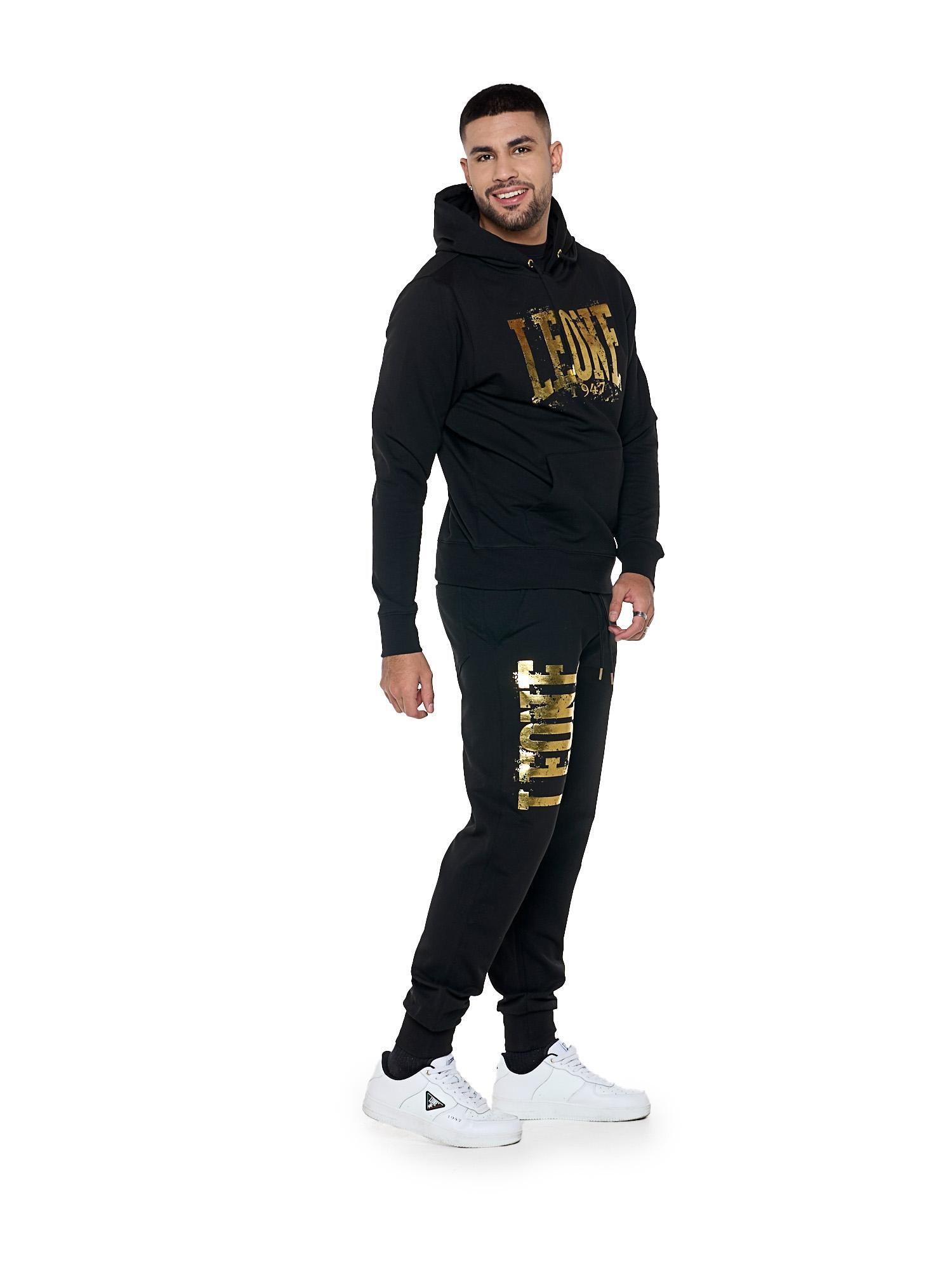 Felpa in cotone elasticizzato invernale da uomo pull on "Authentic Gold" 3/6