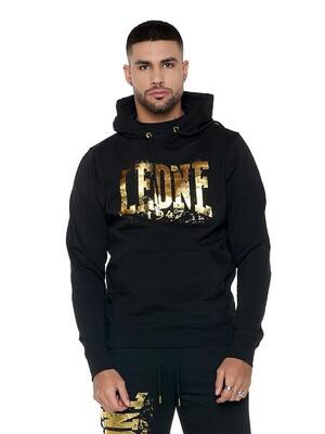 Pull-on herensweatshirt van stretchkatoen "authentic gold