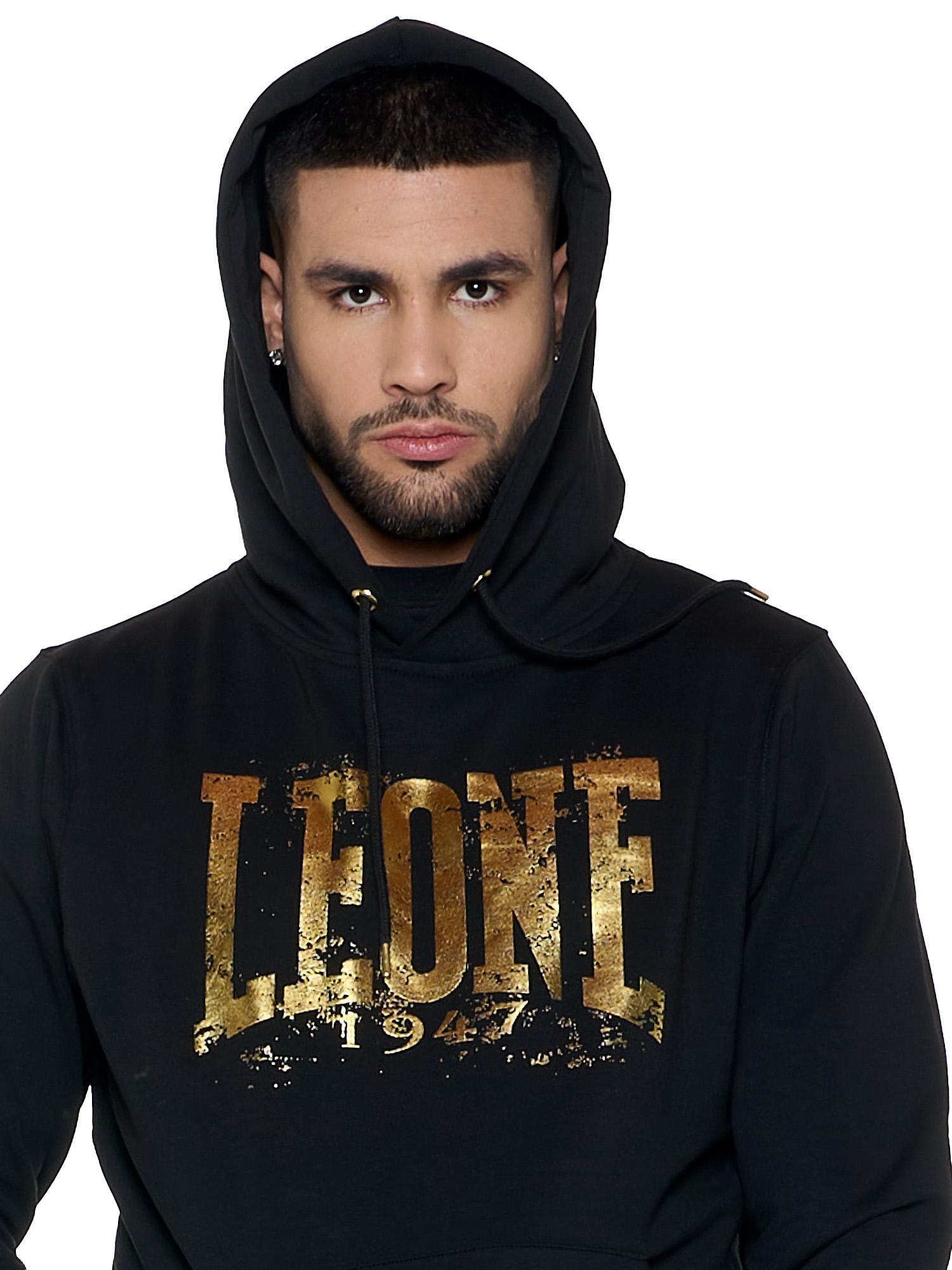 Felpa in cotone elasticizzato invernale da uomo pull on "Authentic Gold" 5/6