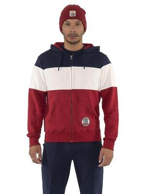 Winter herensweater met capuchon "varsity