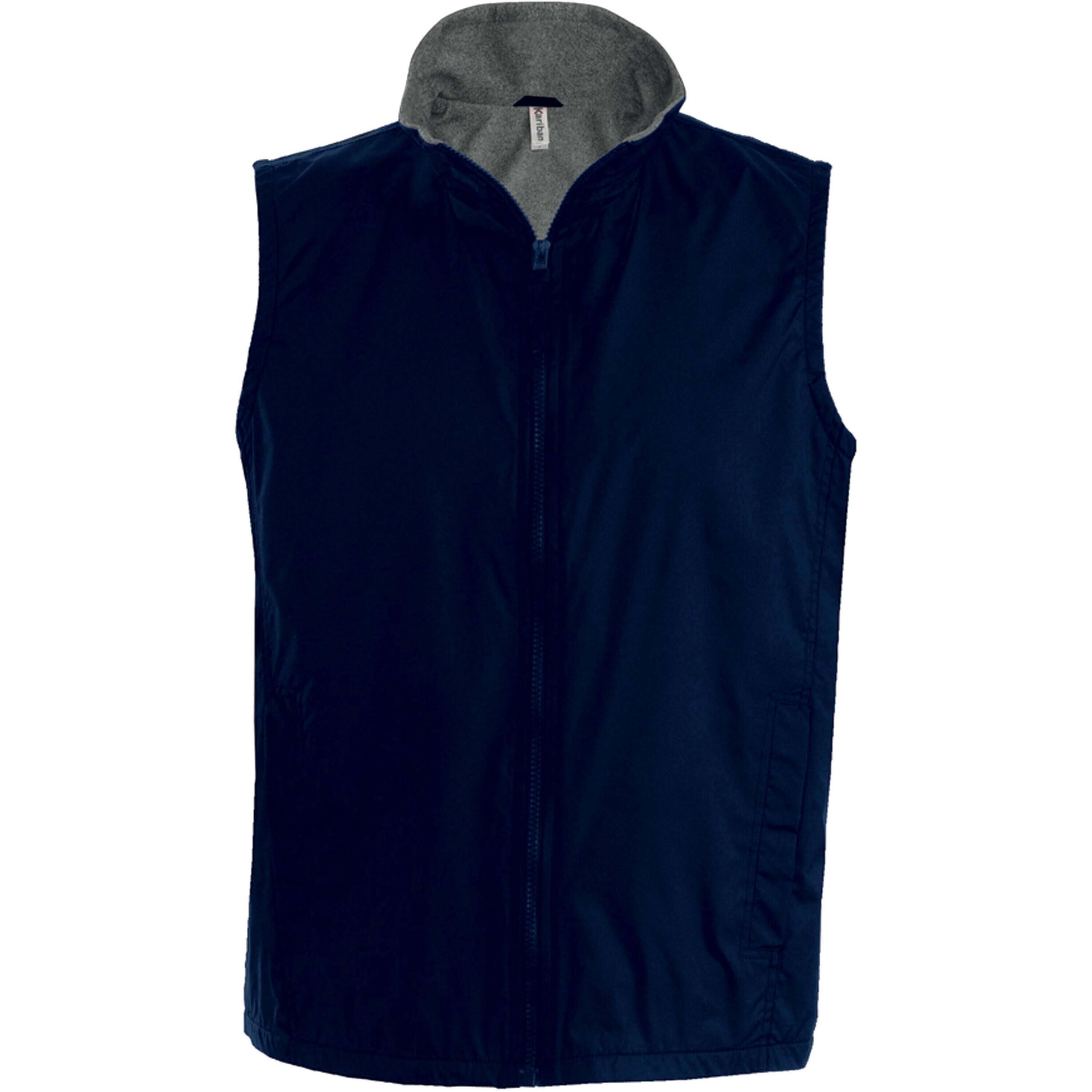 Kariban - Gilet Kariban Doublé Polaire - Gilet Sans Manche - Bleu|gris - 42 M/l - Decathlon