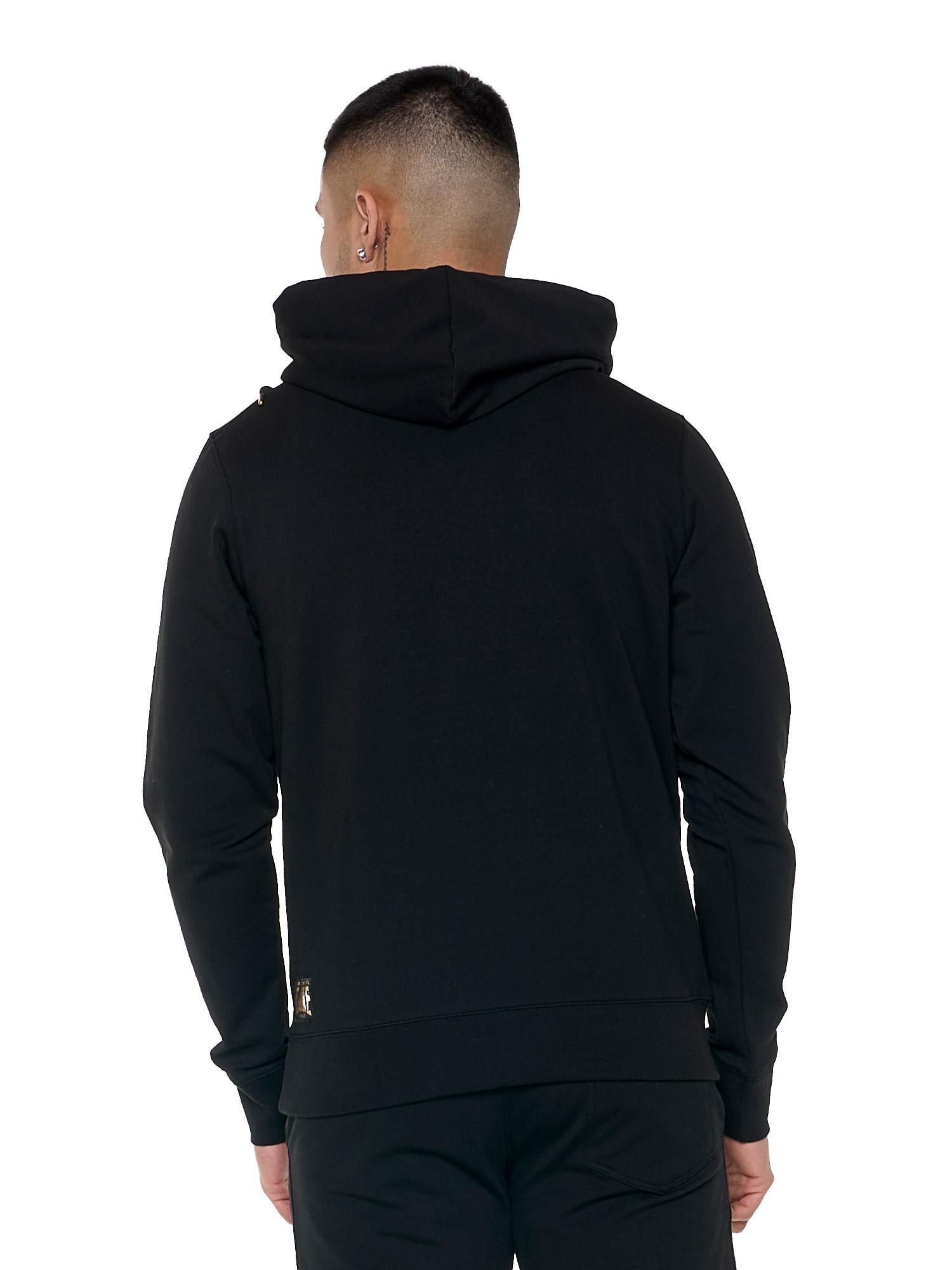 Felpa in cotone elasticizzato invernale da uomo pull on "Authentic Gold" 4/6
