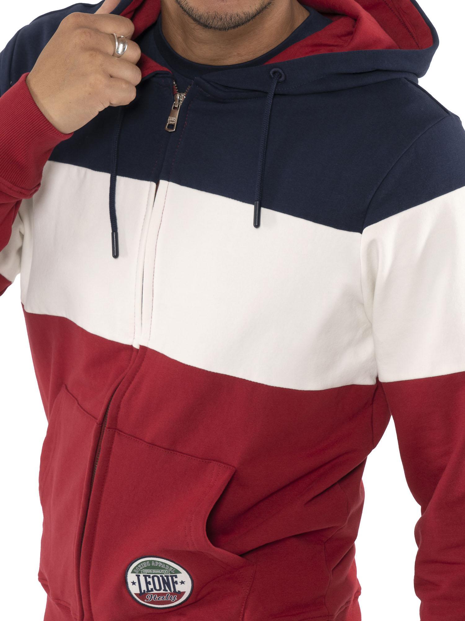 Sweat-shirt hiver homme à capuche "Varsity" 3/6