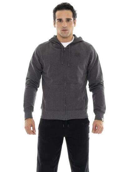 Sweat homme Leone avec capuche et zip Basic