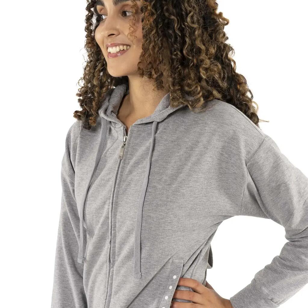 Women's Winter Zip-Up Hoodie "Pearl"