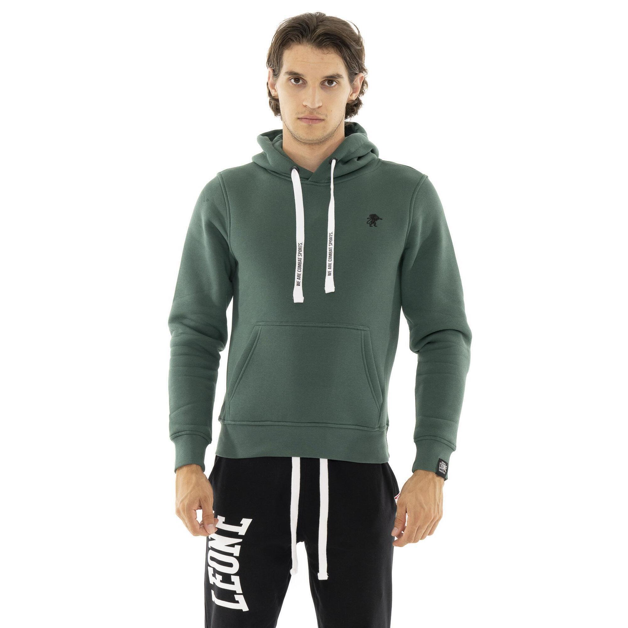 Leone 1947 Apparel - Sweat À Capuche Hiver Homme "smooth" - Sweat-shirt - Vert - 42 M/l - Decathlon