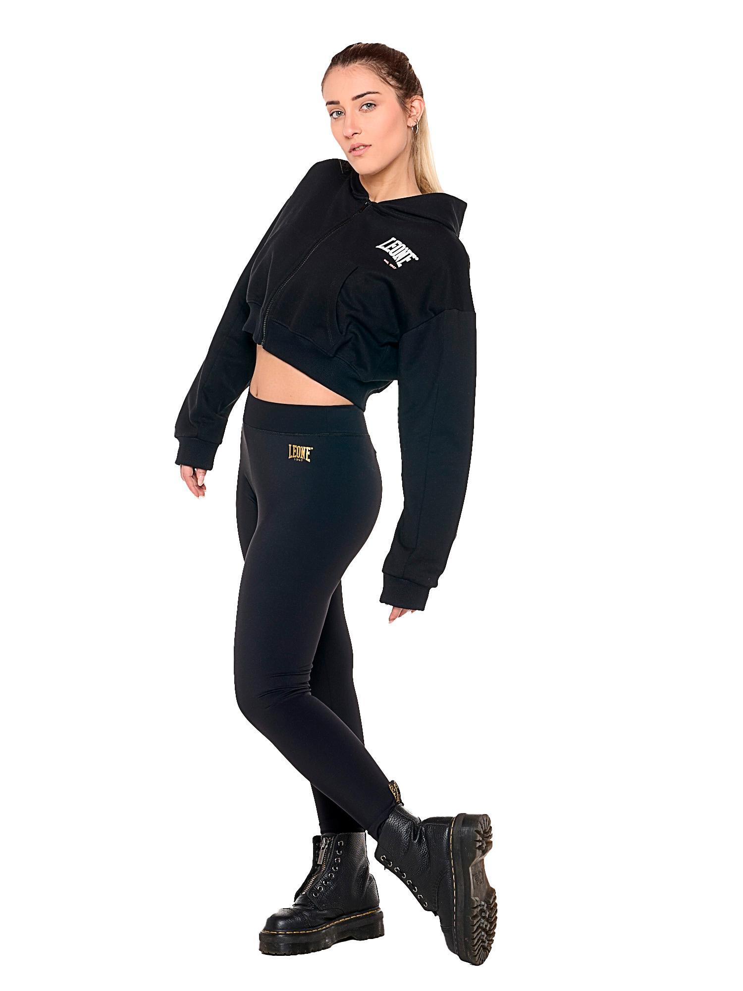 Cropped damessweatshirt "Gen Z" met capuchon 2/6