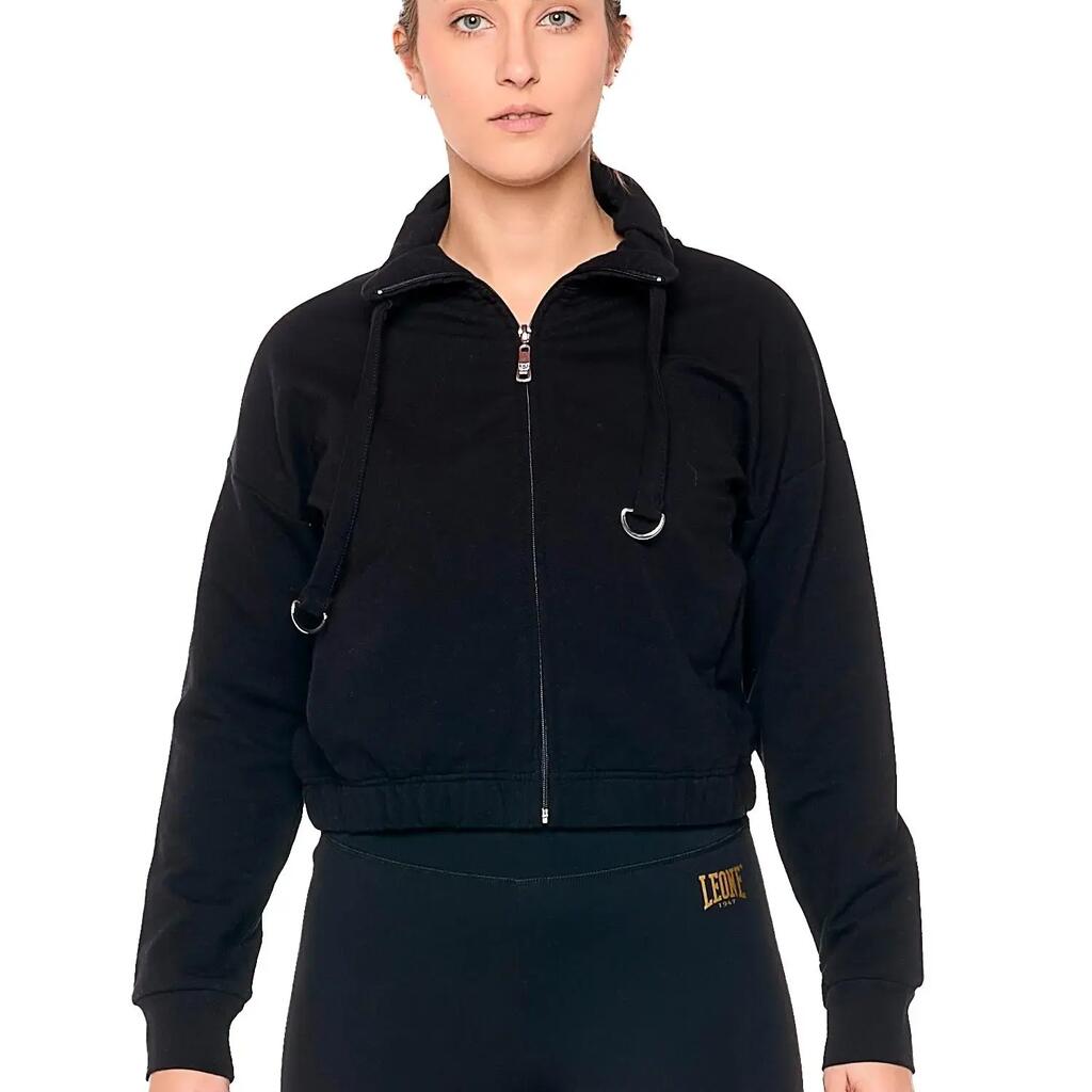 Women's Winter Sweatshirts with "Black Ring" Collar