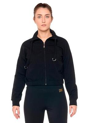 Winter damessweater met kraag "black ring