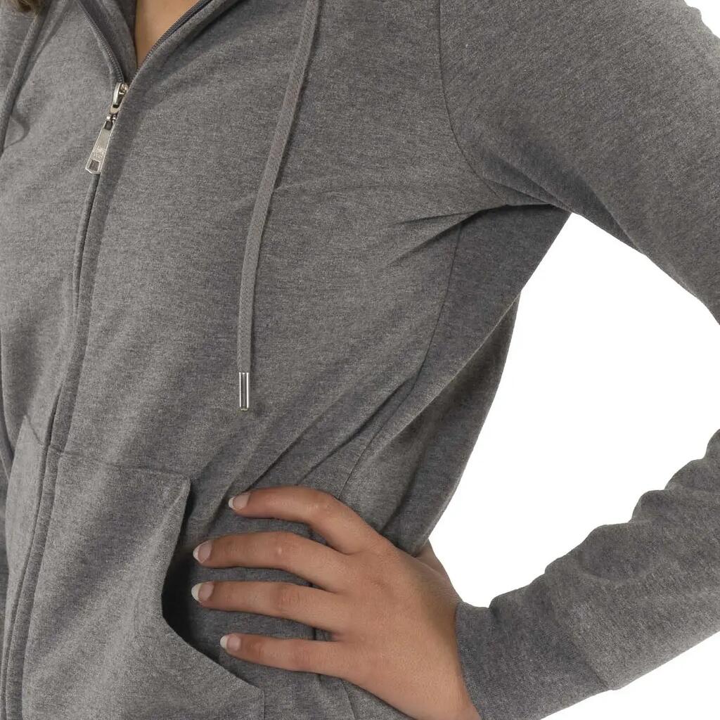 Woman hoody full zip Never Without
