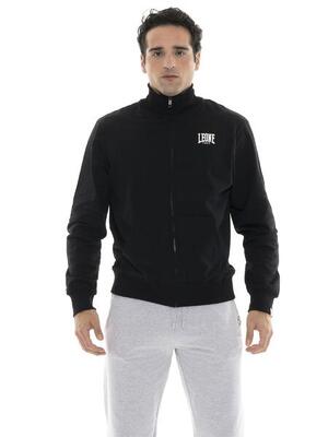 Felpe invernale da uomo con collo alto e zip con logo piccolo "Basic