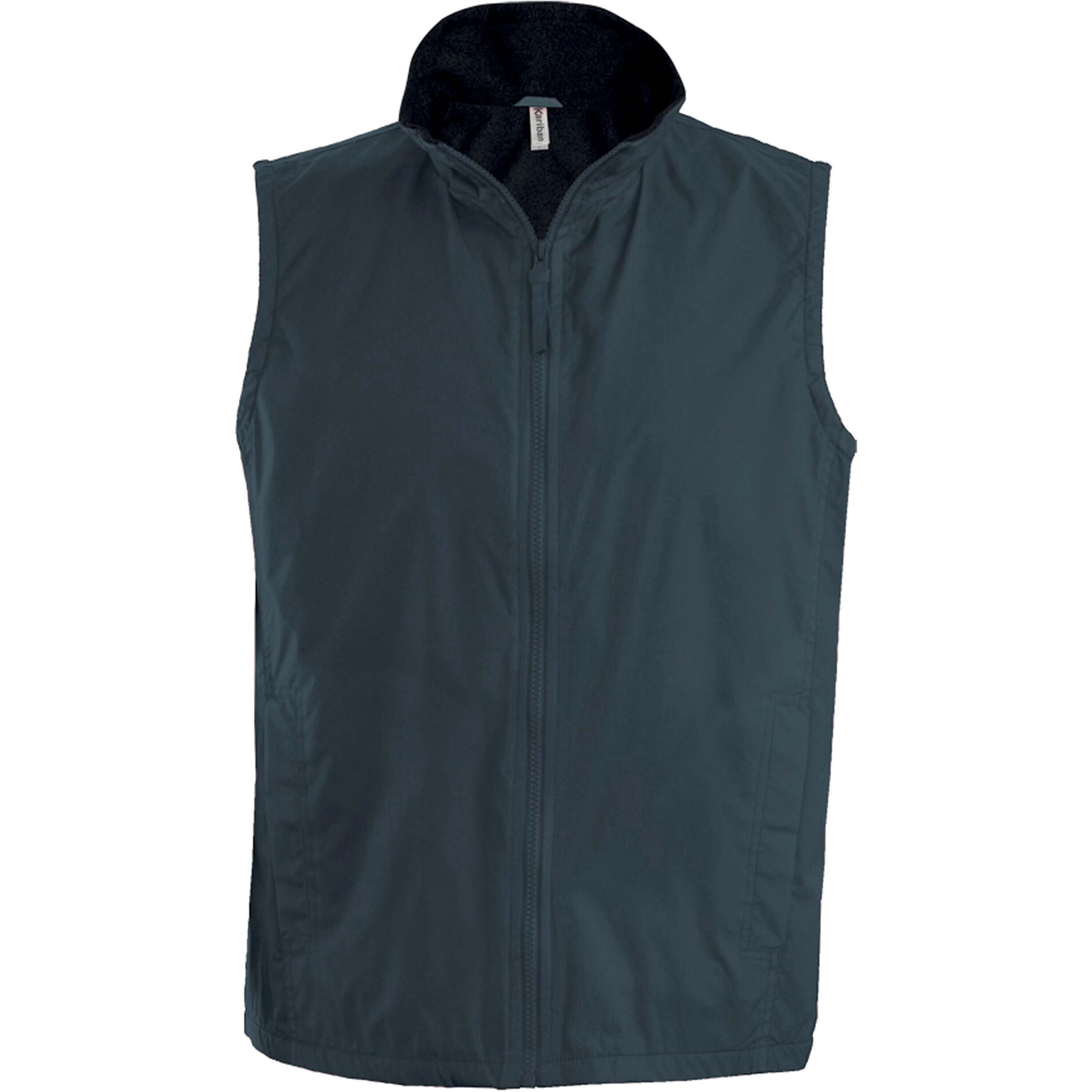 Kariban - Gilet Kariban Doublé Polaire - Gilet Sans Manche - Gris|noir - 52 2xl - Decathlon
