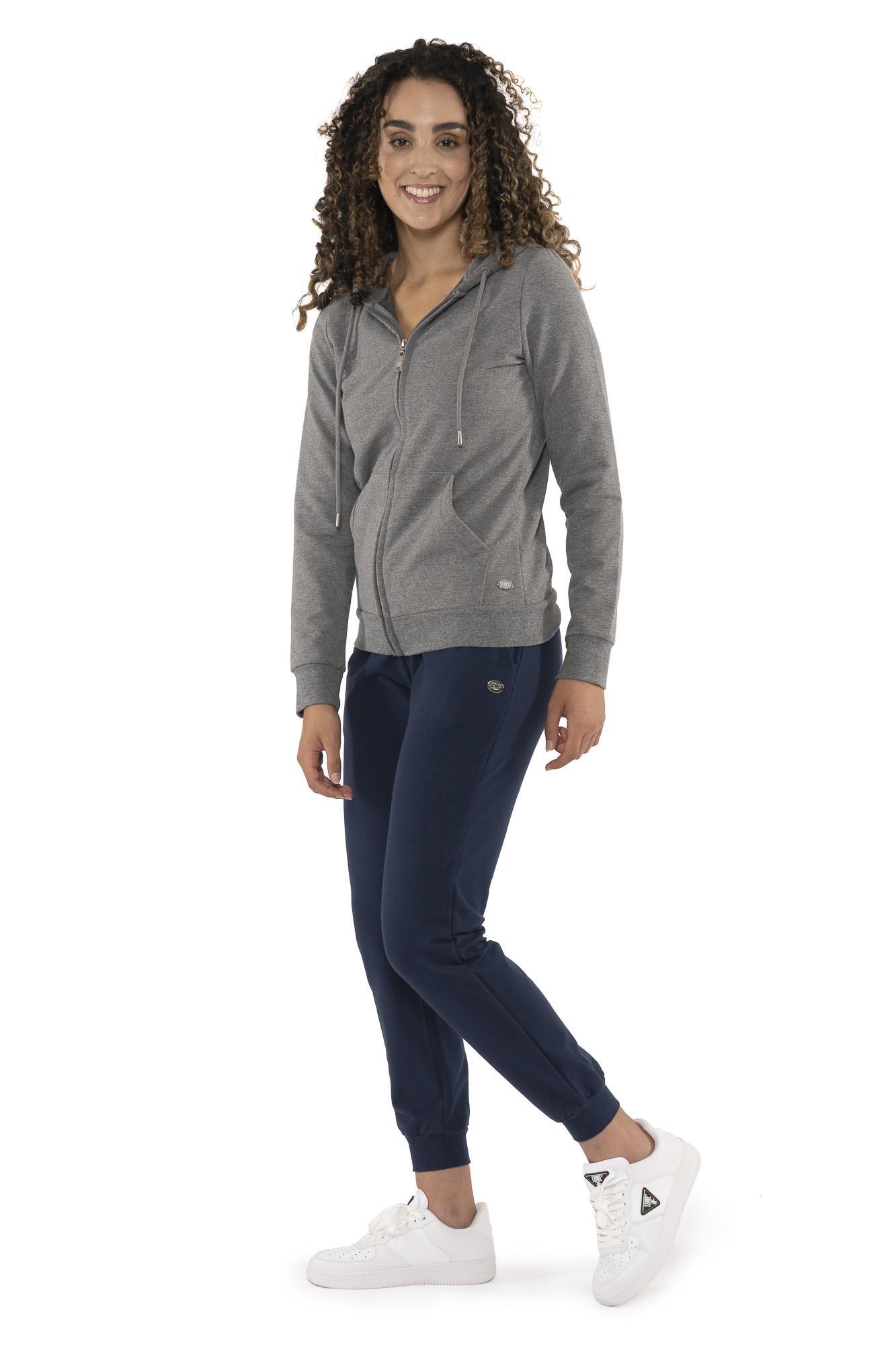 Sweat-shirt d'hiver pour femme à capuche entièrement zippée "Never Without" 7/7