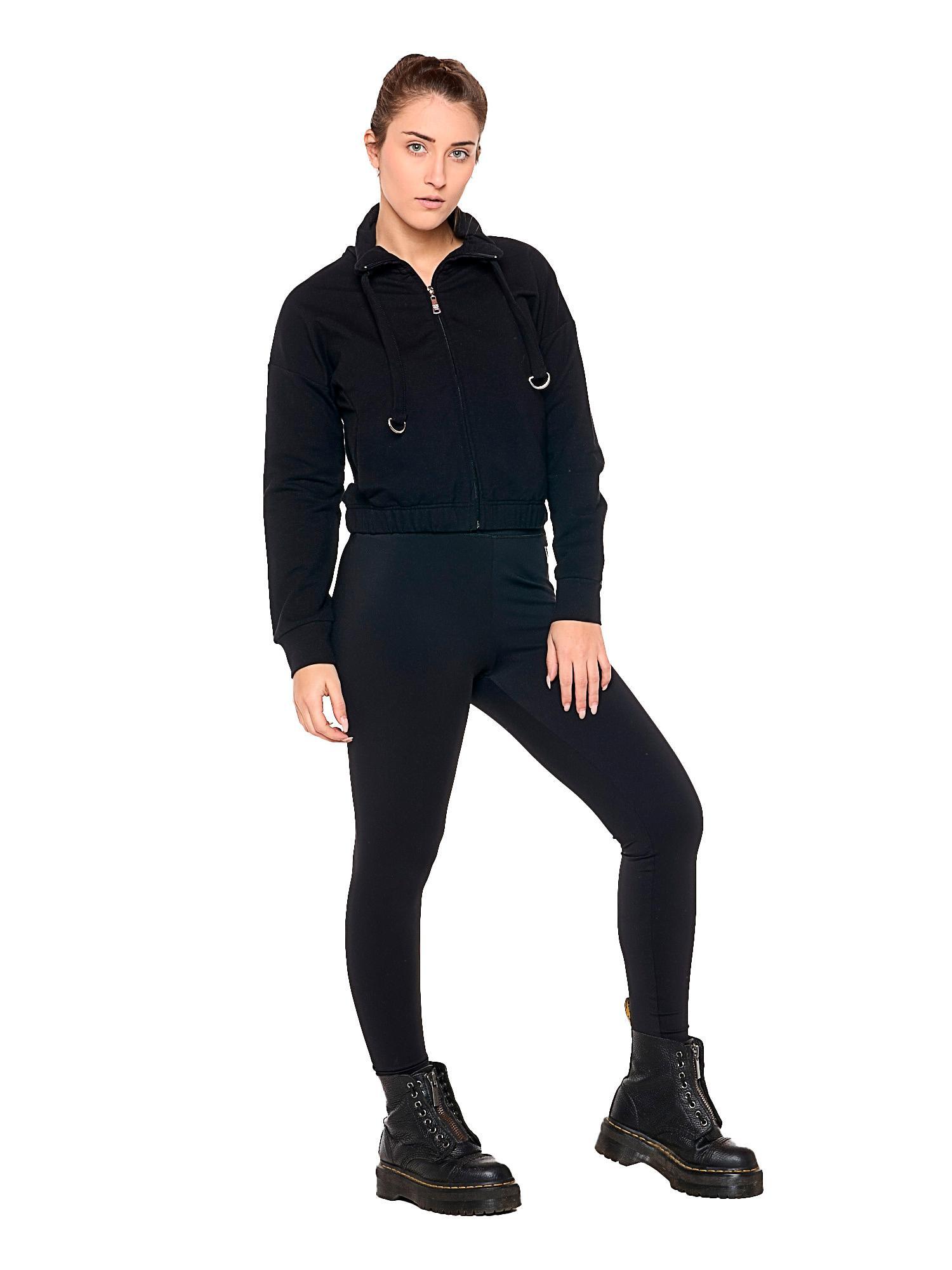 Sudaderas de invierno para mujer con cuello "Black Ring" 3/5