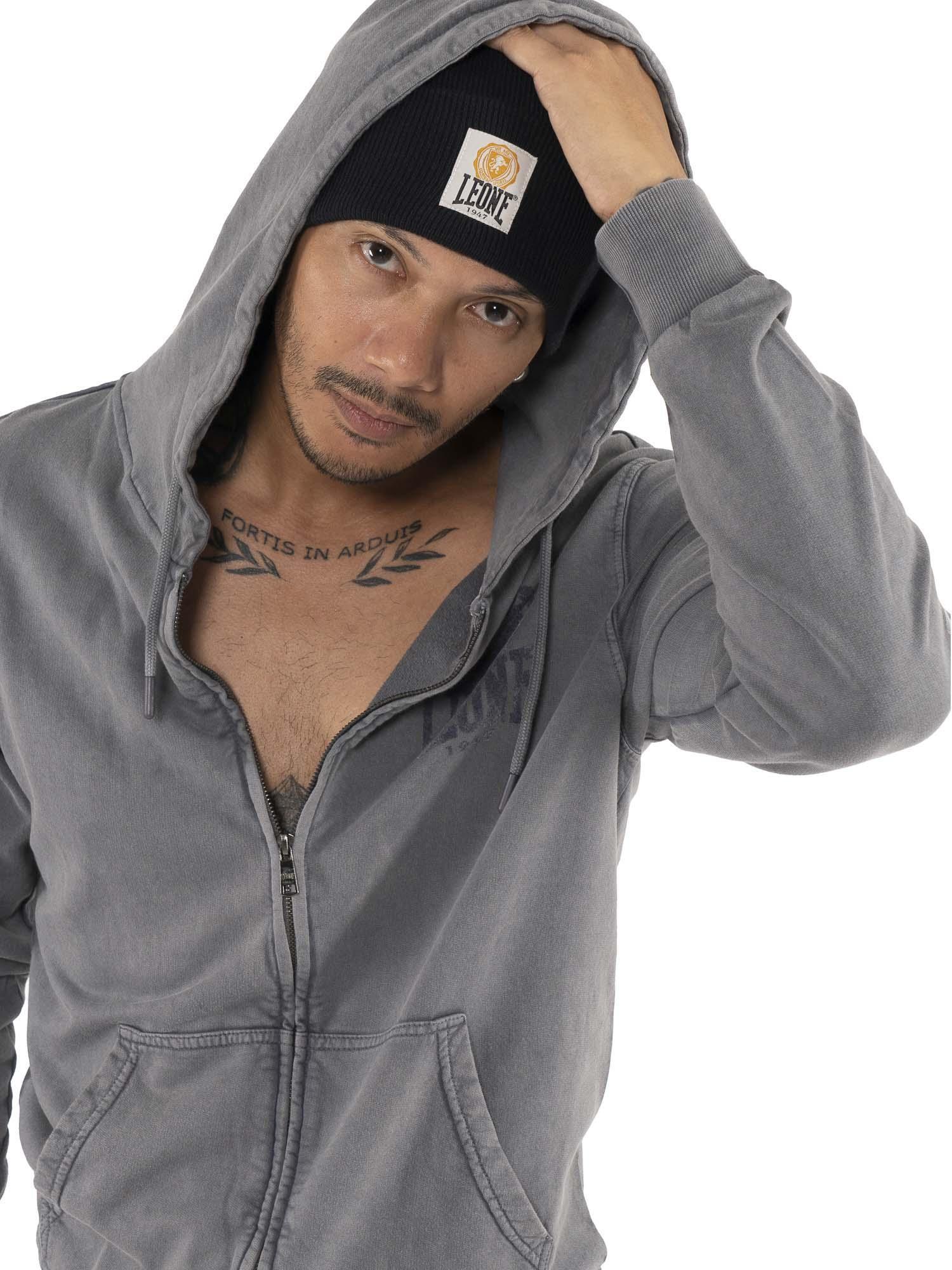 Sweat à capuche zippé "Traitements" homme 5/6