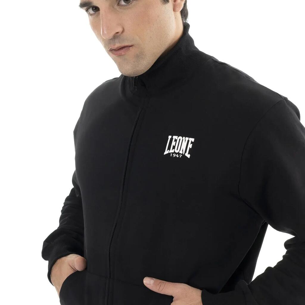 Man high collar full zip Small Logo
