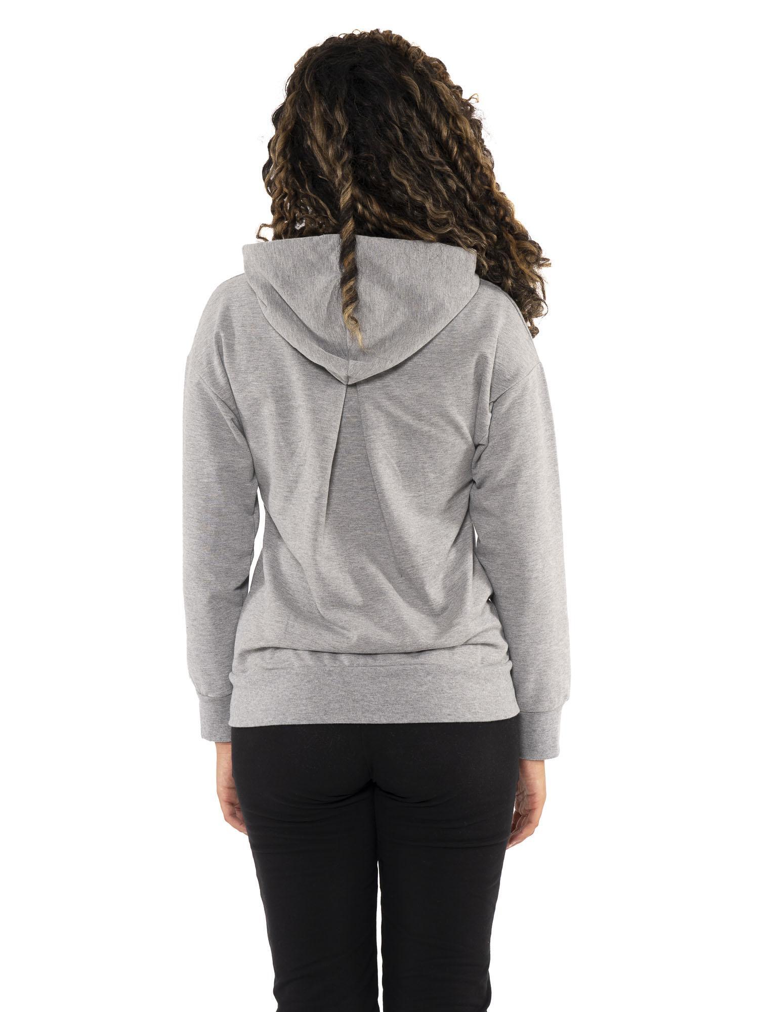 Dames winter hoodie met rits "Pearl" 4/7