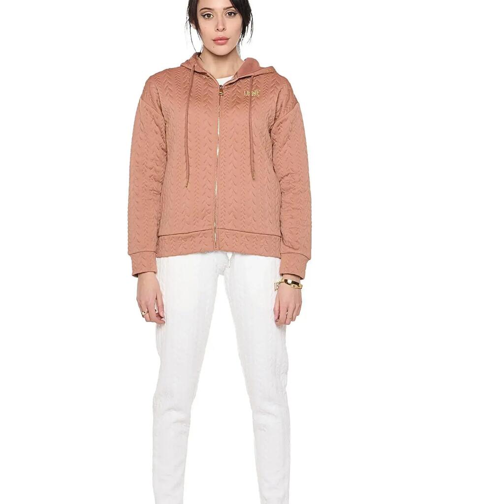 Women's "Relaxed" Winter Zip-Up Hoodie with Cable Knit Hood