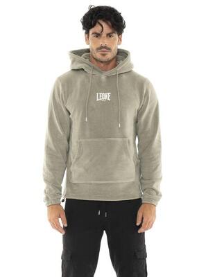 Felpa da uomo in micro pile con cappuccio "Metropolitan