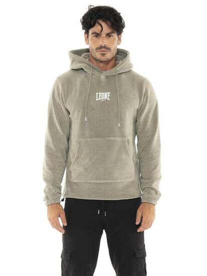 Felpa da uomo in micro pile con cappuccio "Metropolitan