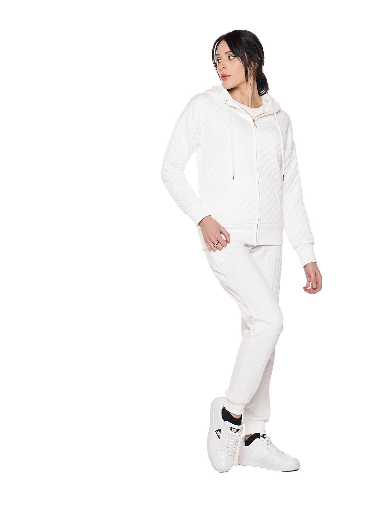 Sweat à capuche femme Leone 1947 Apparel zip 3/7