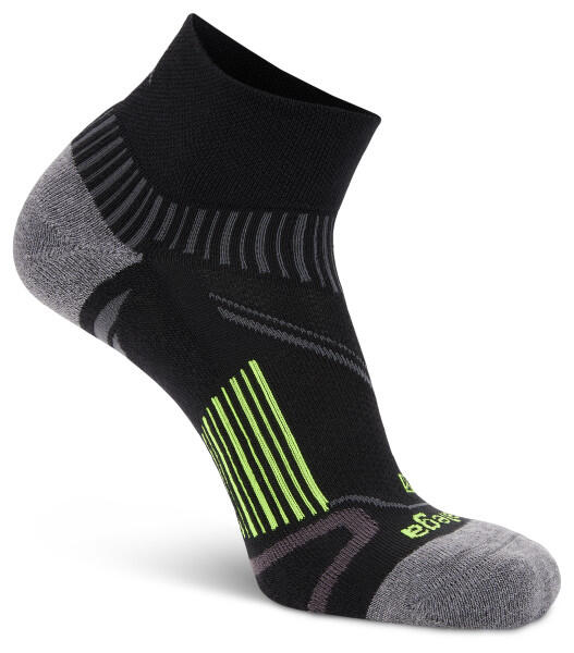 Balega Calze da corsa Enduro Arch Support Performance Quarter unisex, nere, L 3/4