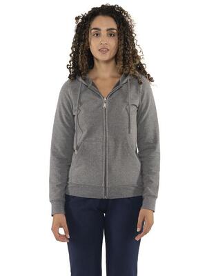 Felpa invernale da donna con cappuccio full zip "Never Without