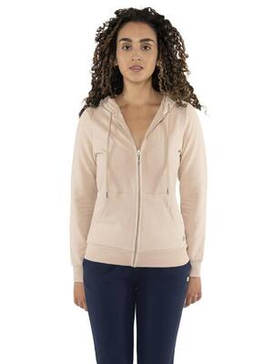 Felpa invernale da donna con cappuccio full zip "Never Without
