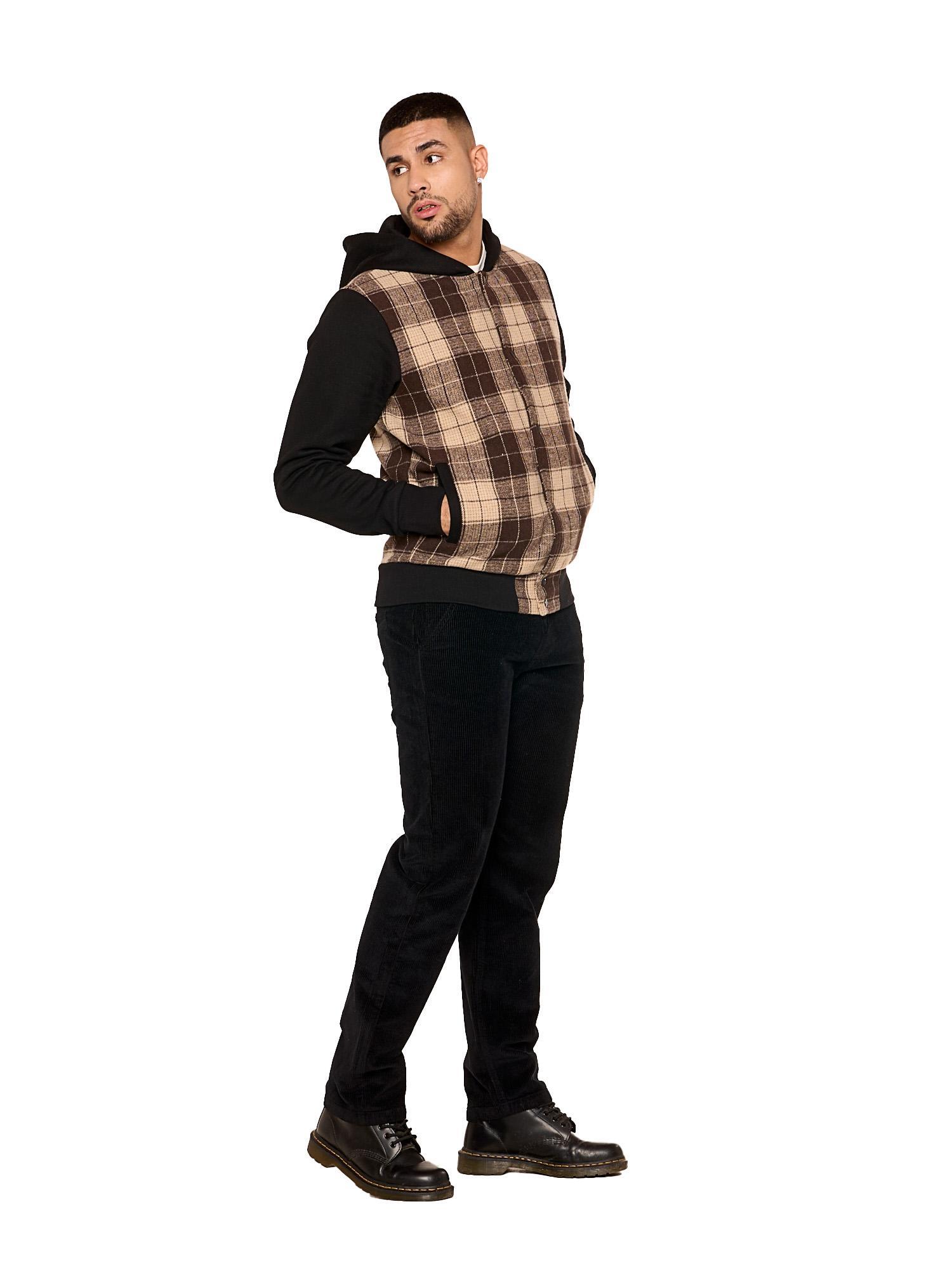 Herren-Kapuzenpullover mit durchgehenden Knöpfen Metropolitan 3/6