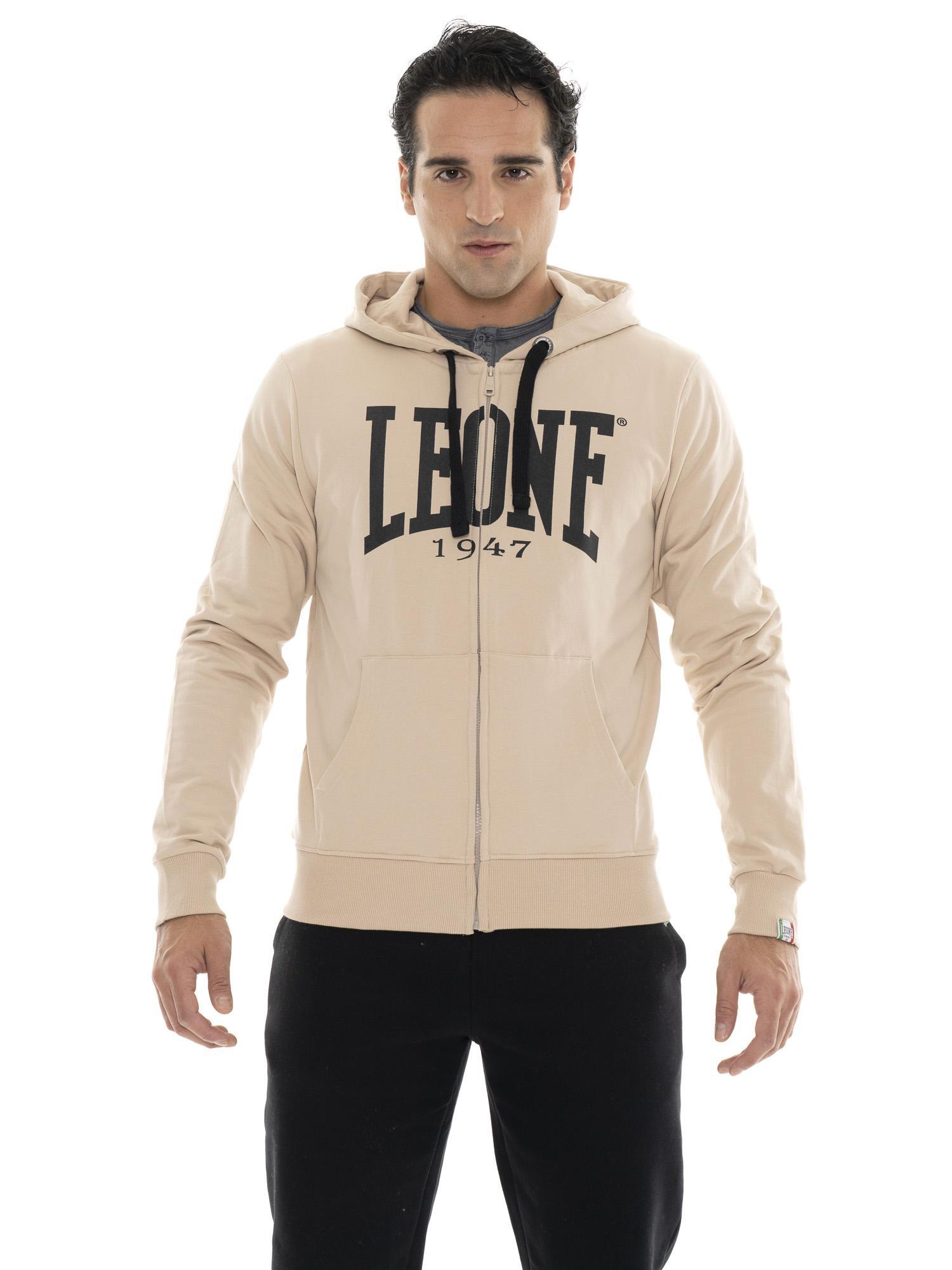 Hanorace cu fermoar pentru bărbați Leone 1947 Apparel