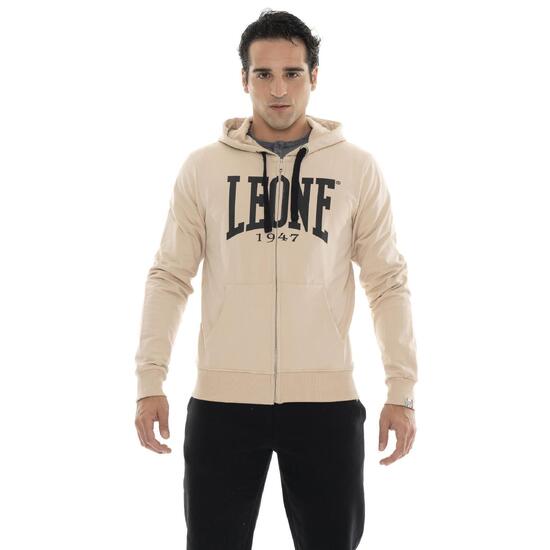 Bluza z bawełna z kaptur na co dzień na siłownię