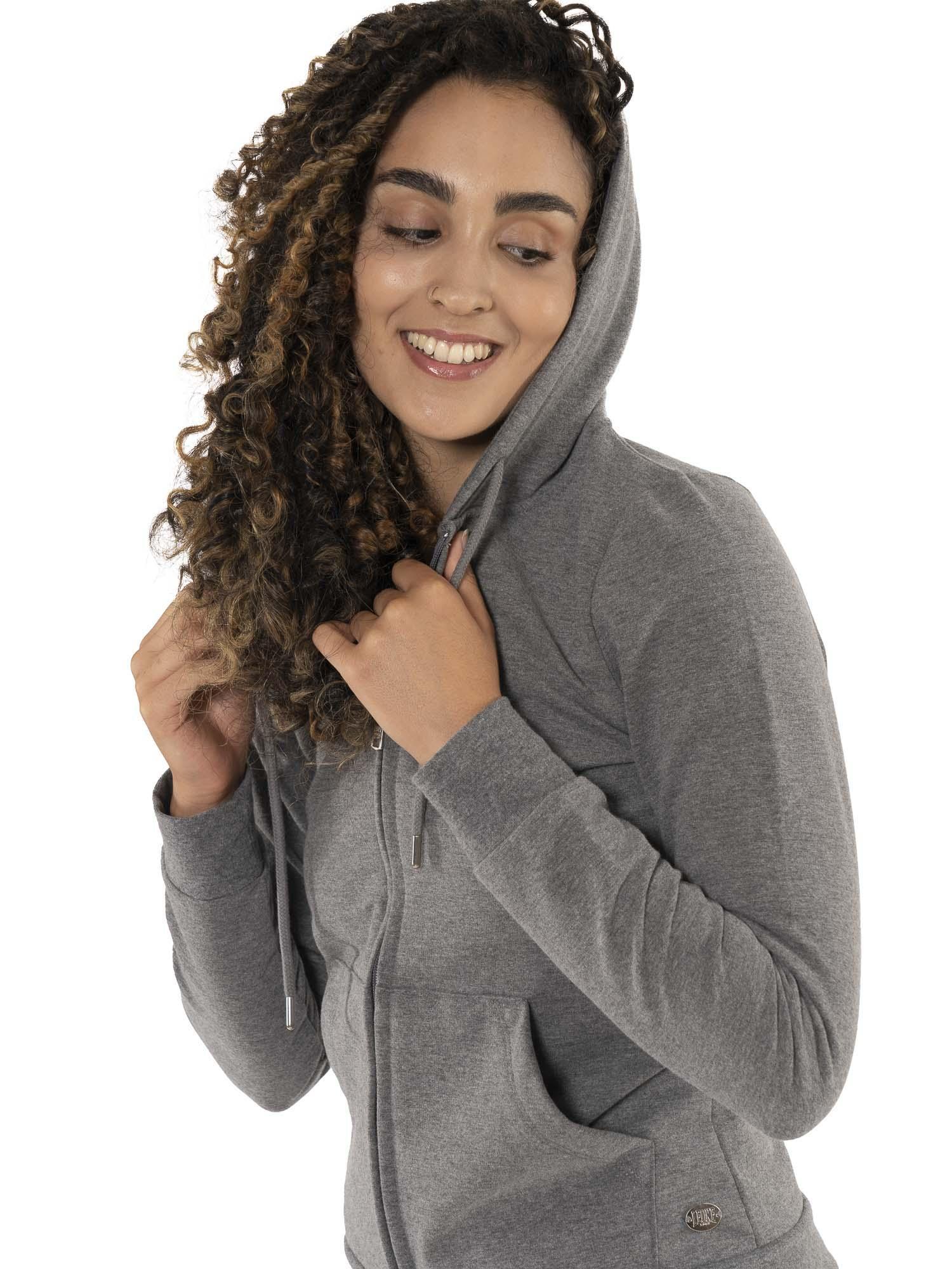 Felpa invernale da donna con cappuccio full zip "Never Without" 5/7
