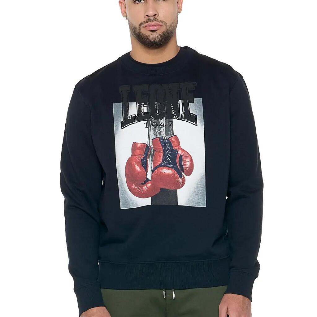 Men's Crewneck Sweatshirts with "Celebrated" Boxing Glove Print