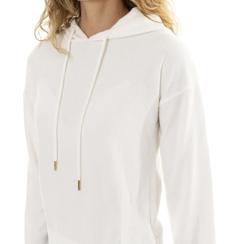 Women's "Pearl" Winter Thin Ribbed Hoodie