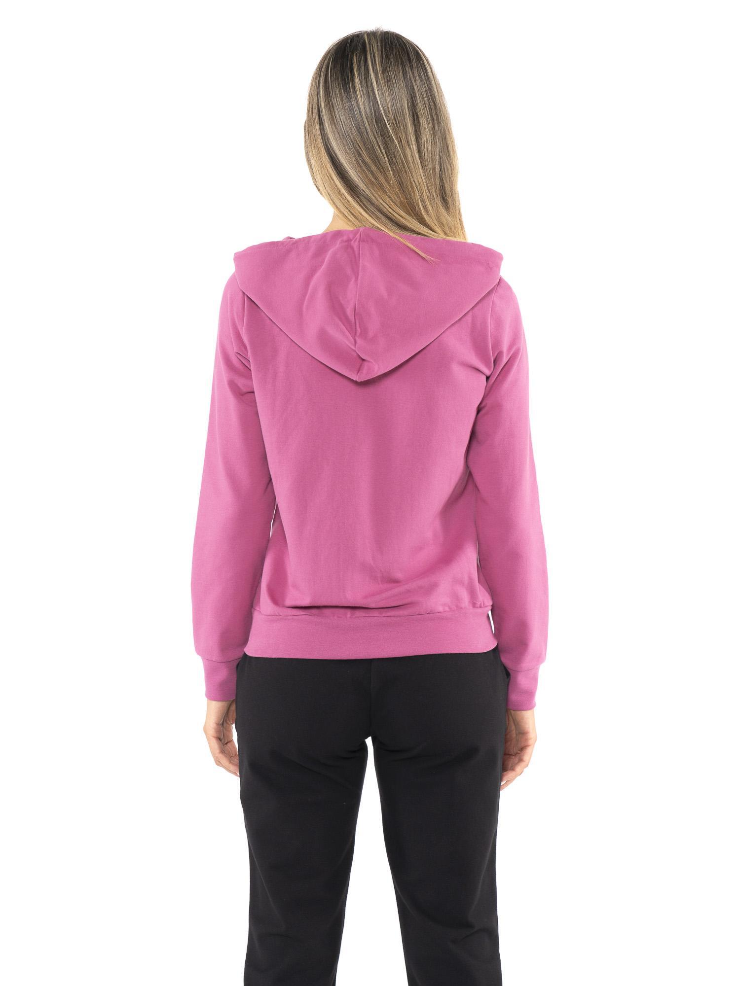Sweat-shirt d'hiver pour femme à capuche entièrement zippée "Never Without" 4/6