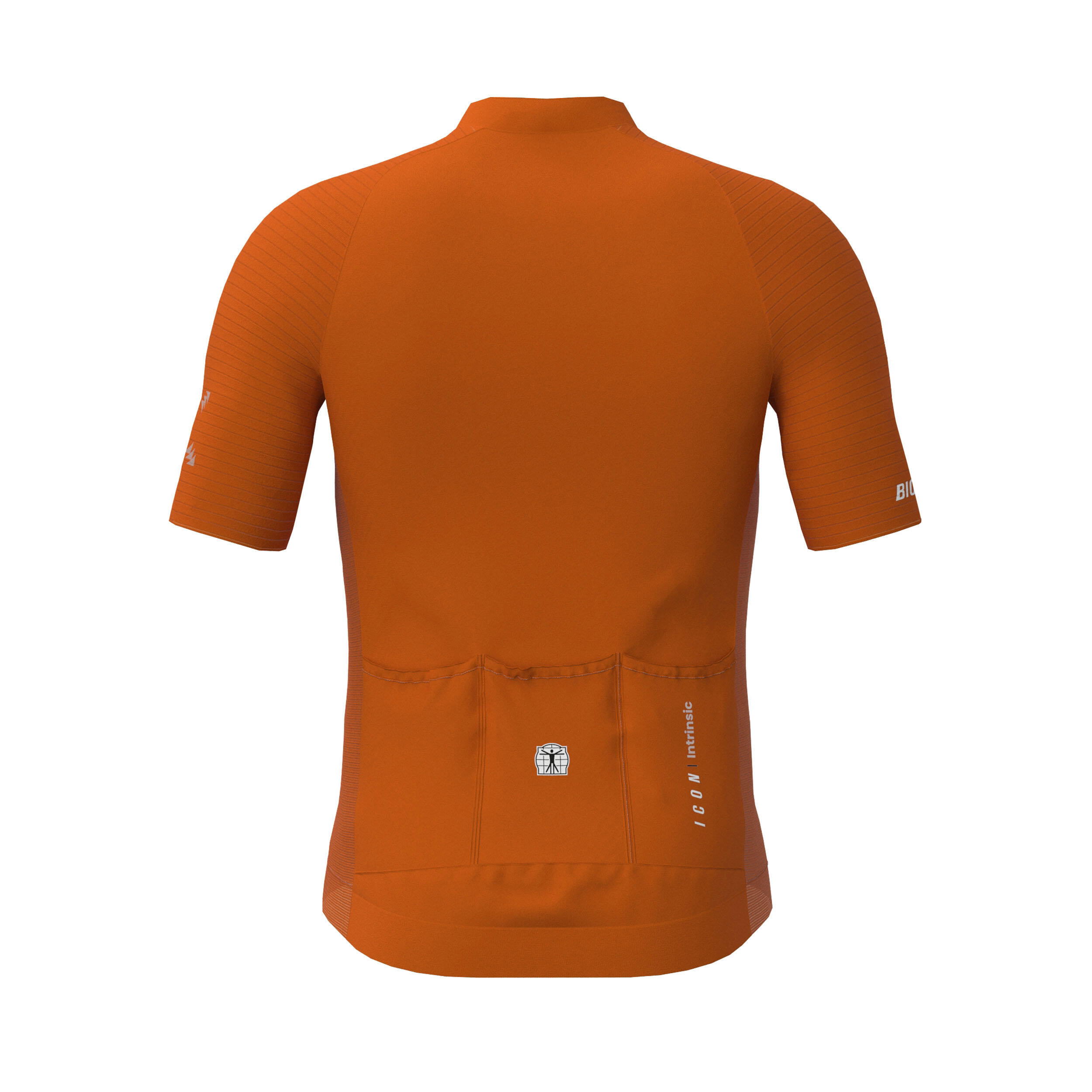 Maillot Cyclisme Manches Courtes Homme - Icon Rusty Ochre 2/7
