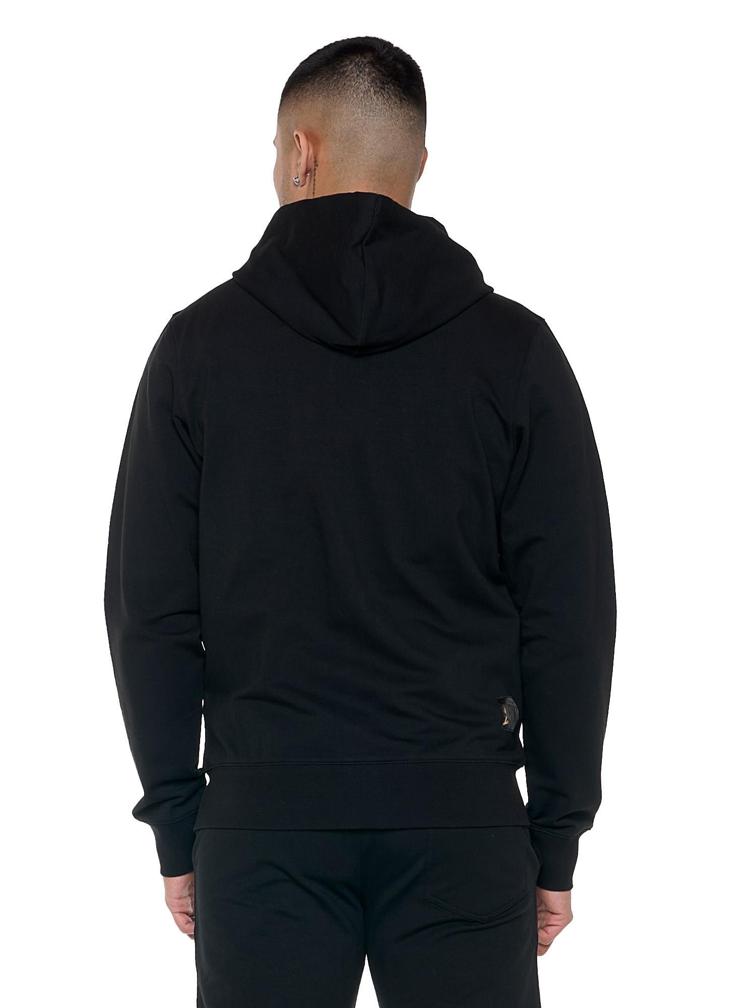 Sweat homme hiver en coton stretch avec zip "Authentic Gold" 4/5