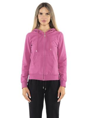 Felpa invernale da donna con cappuccio full zip "Never Without