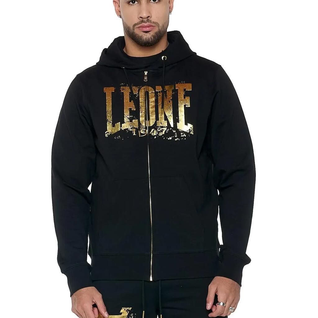 Man hoody full zip Authentic Gold
