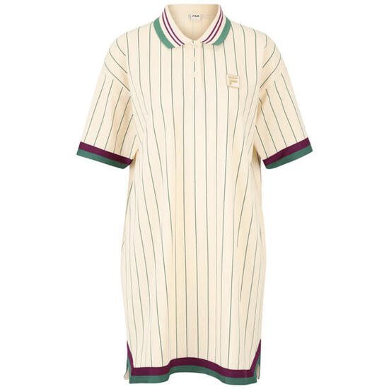 Vestito polo a righe da donna Fila Lavinia