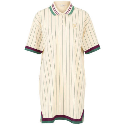 Vestito polo a righe da donna Fila Lavinia