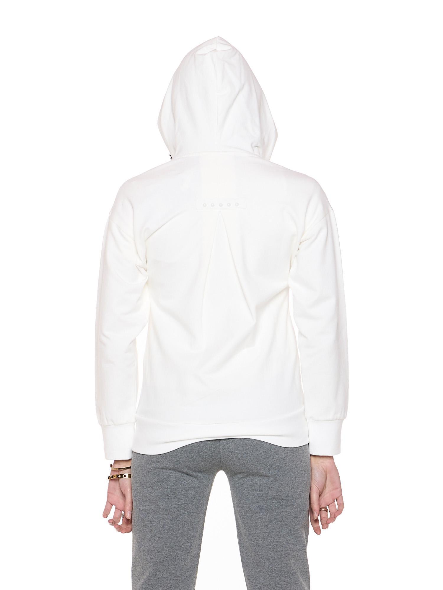 Sudadera con capucha mujer Leone 1947 Apparel Pearl cremallera invierno 4/7