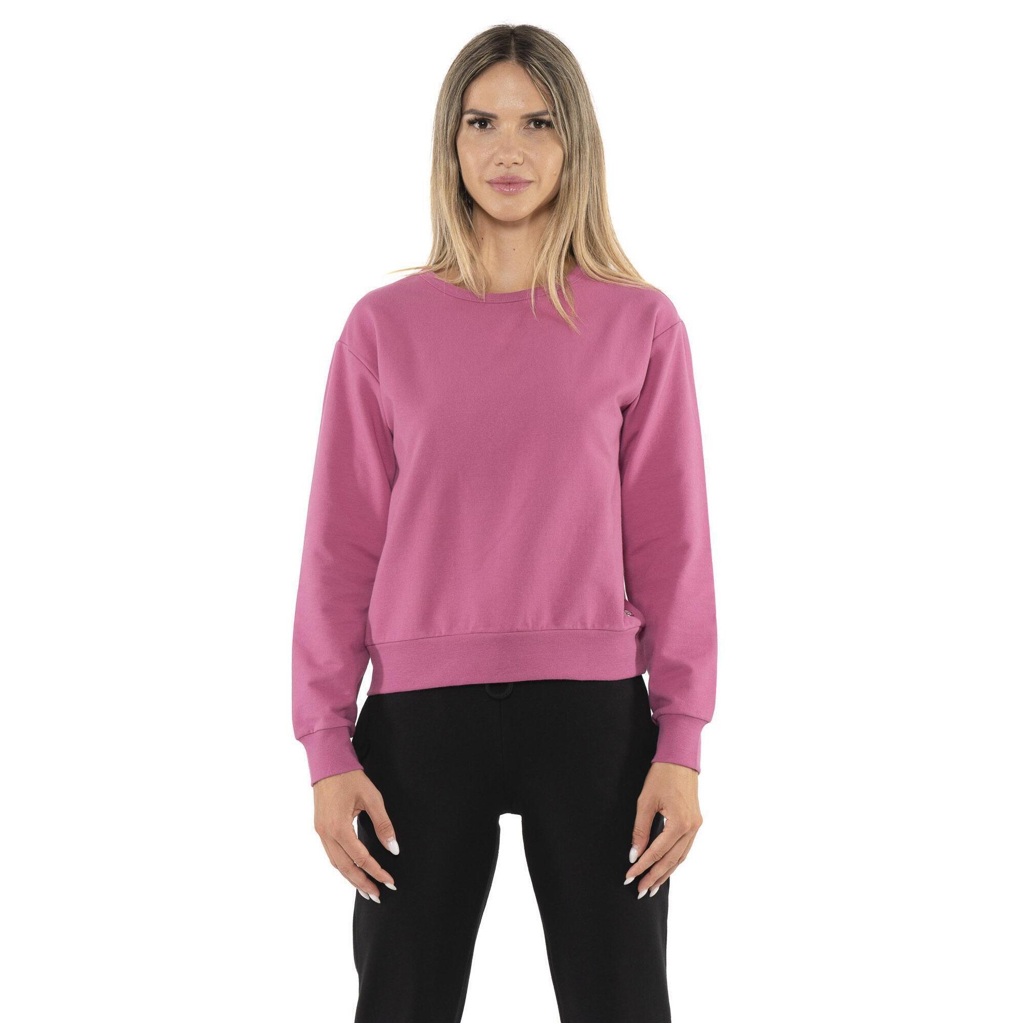 Leone 1947 Apparel - Sweat-shirt D'Hiver À Col Rond Pour Femme "neve Without" - Sweat-shirt - Violet - 36 Xs - Decathlon