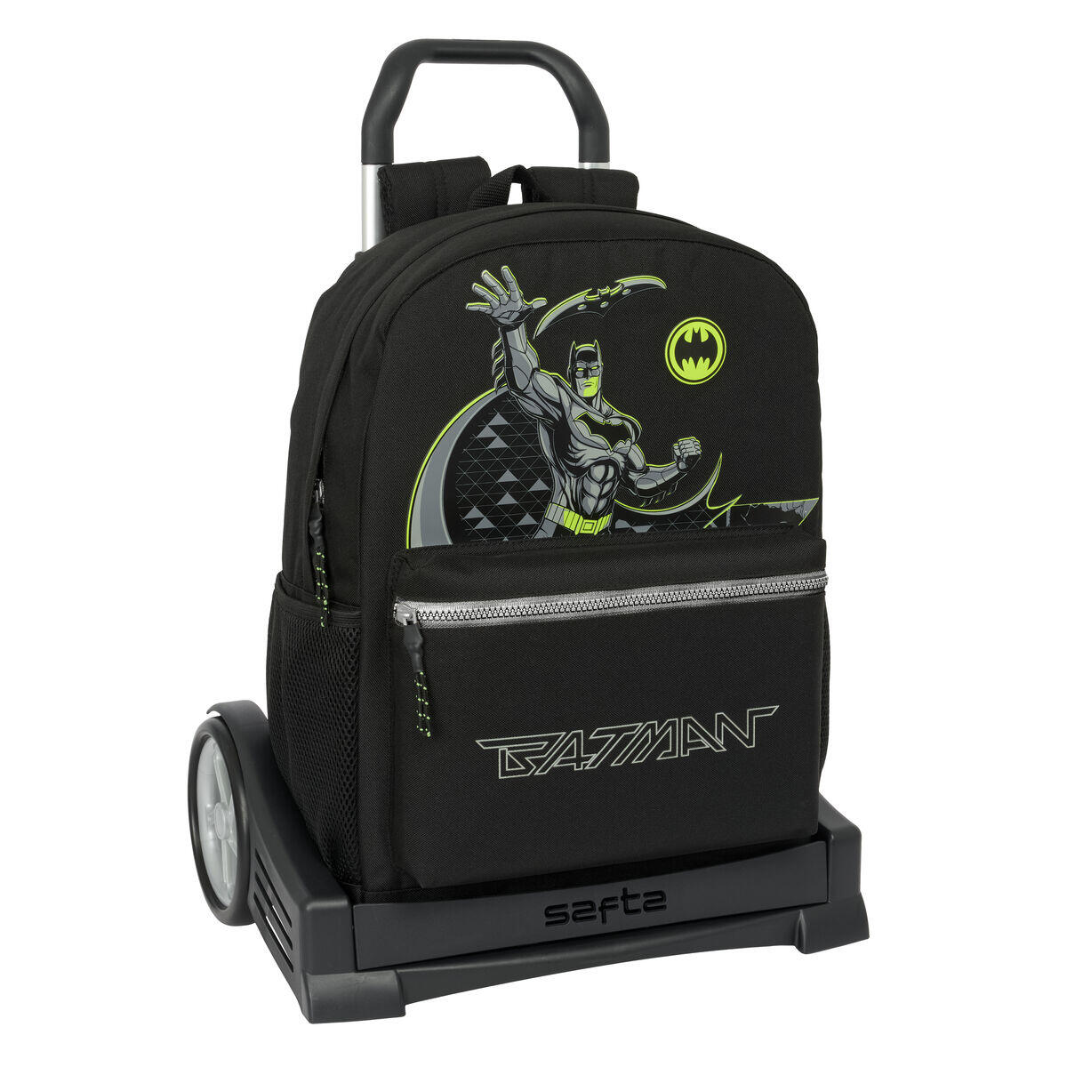 Mochila Escolar com Rodas Batman Game over Preto 1/3