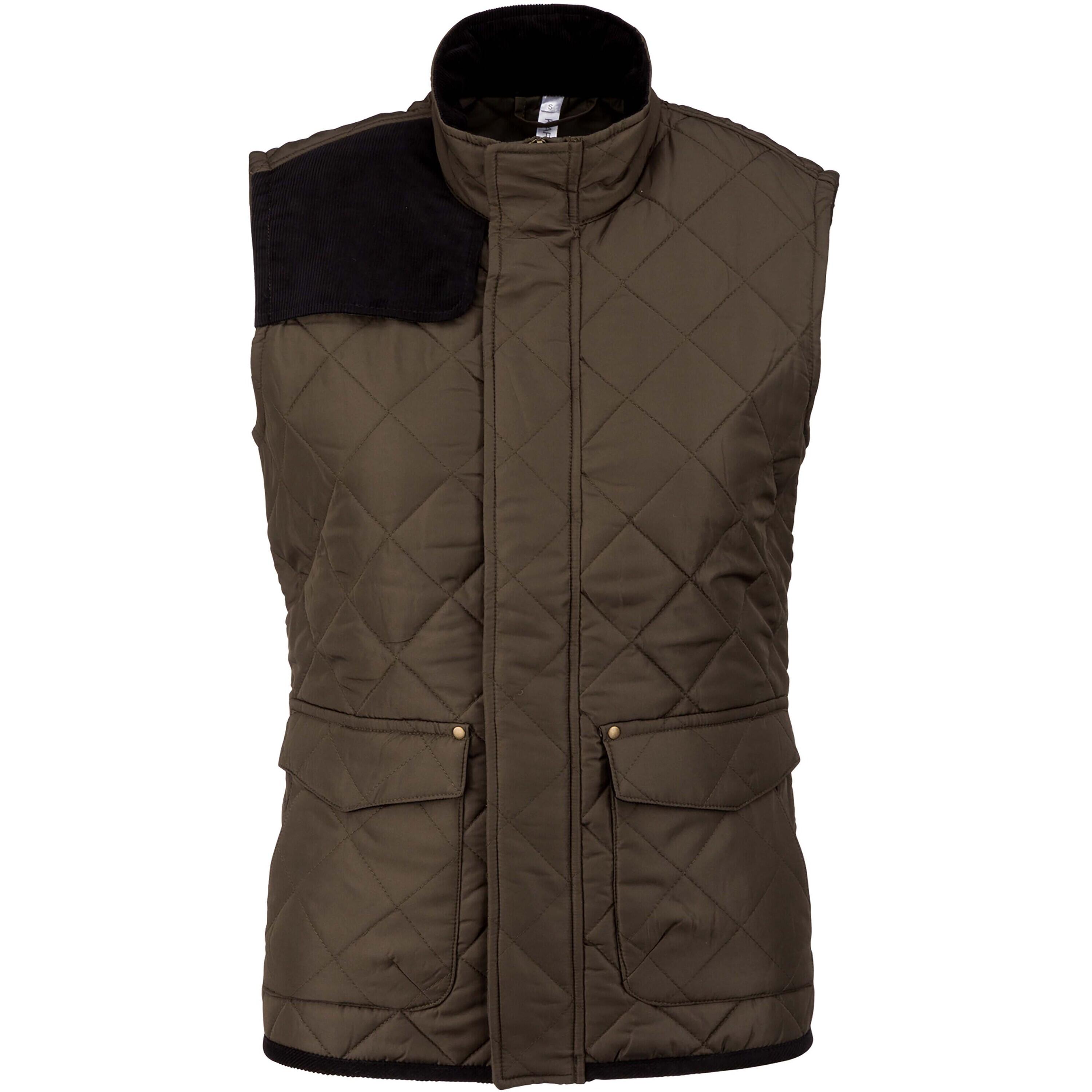 KARIBAN Gilet imbottito donna Kariban Matelassé