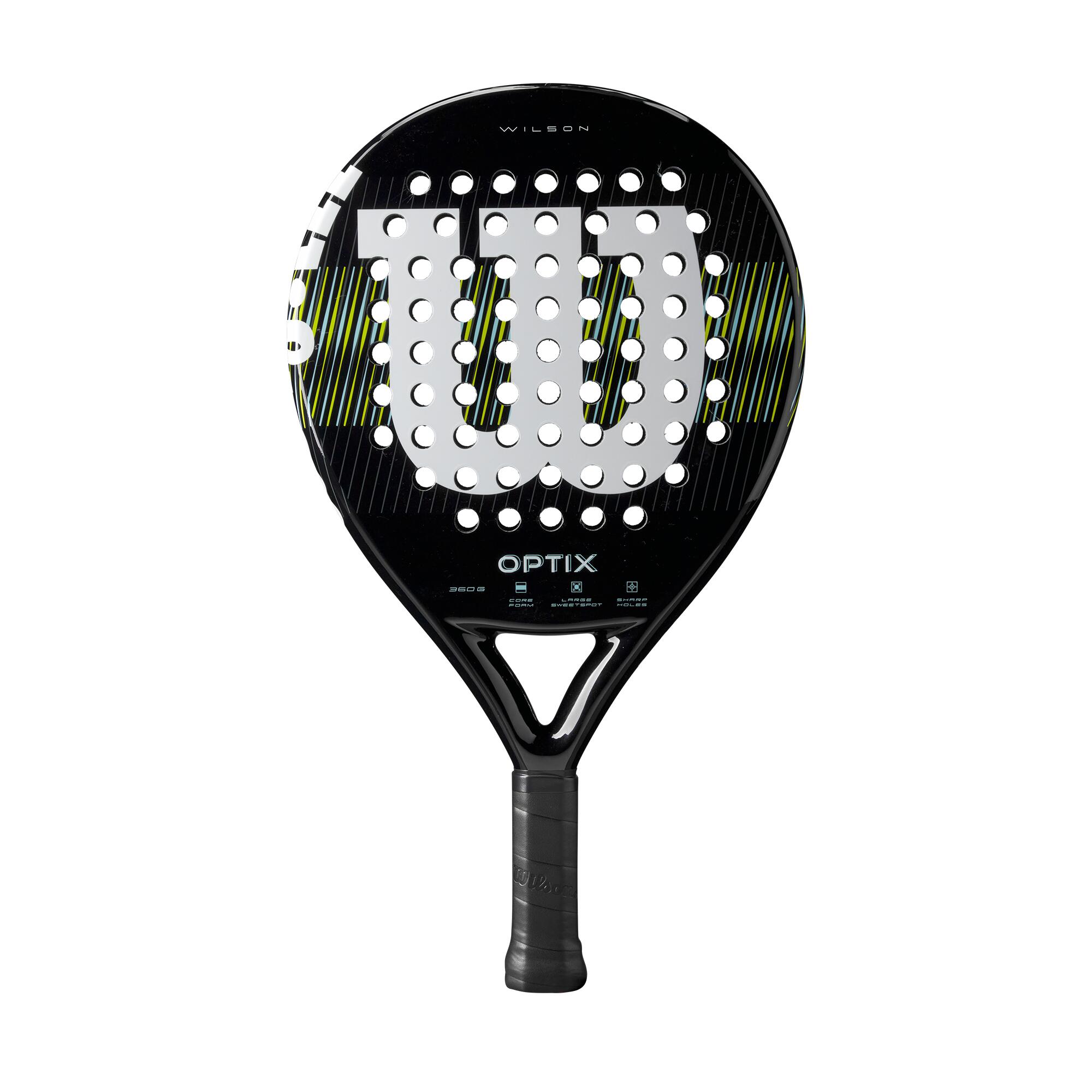 WILSON Wilson Optix V1 Zwart padelracket -  ZWART - unisex